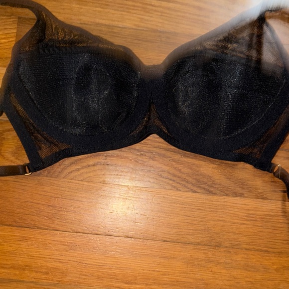 Elf Zhou Black Lace Shoulder Bra - Picture 8 of 12